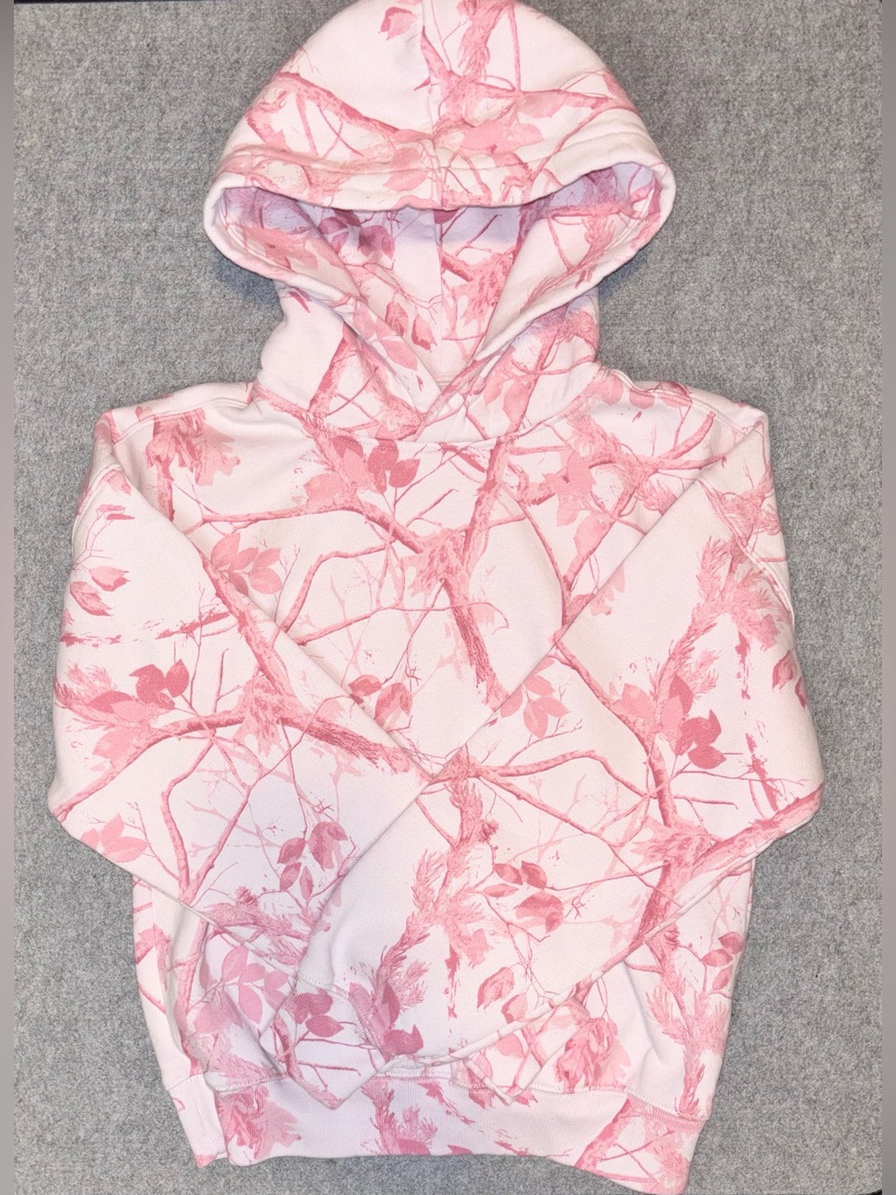 Abercrombie & Fitch Pink Camo Hooded Sweatshirt